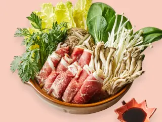 소고기 버섯 나베 - 19,000 추천 메뉴 사진