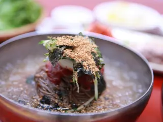 물,비빔 막국수 추천 메뉴 사진